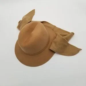 Adolfo II | Accessories | Vintage Adolfo Ii Tan Wool Hat W  display picture 1